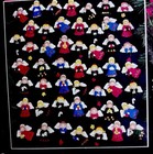Bucilla Felt sequin Craft Kit No  83628 - 50 Colorful Angel Christmas Ornaments