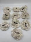 Costume Floral Headpieces Pink Gold Ivory Lot Of 10 Pieces