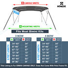 High-quality Boat Bimini Top Canvas Replacement  900d Canopy  Sun Shade Kit