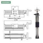 Linear Rail Slide Table System Ball Screw 1605 88 Lbs Load Handwheel 3d Printers