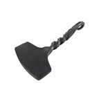 Norse Mythology Inspired Hand Forged Iron Thor Mjolnir Mj  llnir Hammer Pendant