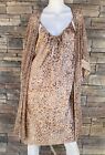 Delicates Jc Penney Safari Nightgown Robe Set Sz Xl Lingerie