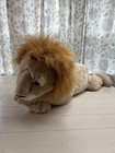 Vintage Animal Alley Large     Lion    Soft Plush Animal Laying 30   
