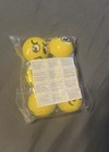 6 Random Emoji Squishy Faces Stress Relief Squeeze Balls Kids Focus Gift Toy New