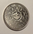 1975 Yemen Arab Republic 10 Riyals Silver 0 925 Ix Olympiad Montreal Proof