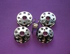5 Metal Bobbins Fits Singer Featherweight 221k 222k   301  45785  373 
