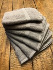Ideal Towels Premium Grey Highly Absorbent 22 X 44 Inches Bath Towels 6 Packs
