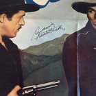 1943 Buster  Crabbe Signed The  Kid Rides Again Original Movie Poster 27x41