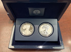 2012 American Silver Eagle San Francisco Two Coin Silver Proof Set