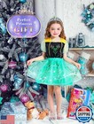 Teuevayl Princess Dress Up For Girls 3 4 5 6  Kids  Dress Up Pretend Play Clo