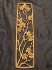 Vintage 1950 s Mid Century Syroco Gold Floral Wall Art Seasons