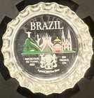 Brazil Flag Landmark  999 Silver Bottle Cap Proof 2022 Chad 6 Gram Coin
