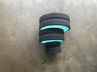 Chirp Foam Roller Wheel For Back Pain Relief  Muscle Therapy - Black