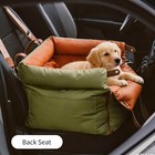 Dog Booster Car Seat Luxury Dog Booster Travel Carrier For Small Pet Dog Cat