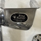 Vintage King Kutter Food Processor  With Base   4 Cones No Flap