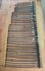 Lot Of 61 Violin Viola Cello Bows Various Sizes  All With Hair