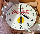 Rare  Antique 1950   s Original  Bubble Coca Cola Clock          Read Descritpion     