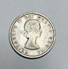 1953 Canada Canadian Caribou Quarter 25 Cents Elizabeth Ii 80  Silver Coin