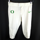Womens Oregon Ducks Softball Knickers White Pants Medium Nike