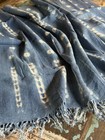 Vintage African Indigo Denim Shibori Mudcloth   No  73