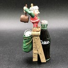 Coca Cola Bottling Works  tops On Refreshment    Christmas Ornament 1992 Elf