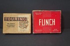 Vtg 1947 Touring Auto   1951 Flinch Card Games Parker Bros  Both Complete  Lot-2