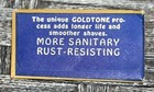 Vintage antique Gold Tone Double Edge Razor Blades Nos Individually Wrapped