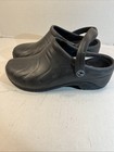 Anywear Medical Nurse Slip On Shoes Clogs Lightweight Black Women s Size 9