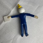 Vintage Jack In The Box Restaurant Jack Figures Kids Meal Toy Bendable