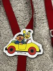 Vintage Sesame Street Suspenders For Toddler little Kids