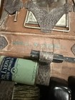 Vintage Men s Vanity Travel Grooming Toiletry Kit In Zippered Leather Case Named