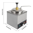 650w Chocolate Dispenser With Pump  110v Chocolate Dispenser Warmer  Single Head
