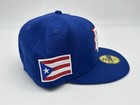 New Era 59 Fifty Puerto Rico Wbc Size 7 3 8 Fitted Flag Hat Blue Red White