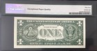 1957 B Pmg 64 Choice Uncirculated Epq  1 One Dollar Silver Certificate Note Bill