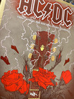Official Ac dc Poster Rose Bowl Pasadena Ca April 2025 Red Rose Gloss  9 100