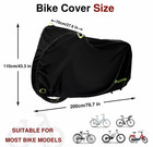 Xl Waterproof Bike Cover Outdoor Rain Sun Uv Dust Proof For Mountain Road E-bike