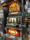 Bally 6000  Blazing 7   s Double Jackpot 5 Coin Slot Machine
