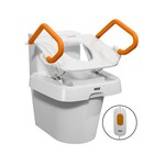 Electric Elevated Toilet Seat With Handles toilet Lift Assist support To 330lbs