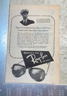 Bausch And Lomb Ray Ban Sun Glasses Vintage Print Ad 1940s Pilot Glasses