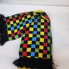 Ebay Open 2023 Scarf Black With Color Logo Fringe 63x8 Inches Long