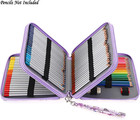 Colored Pencil Case- 120 Slots Pencil Holder Pen Bag Large Capacity Pencil Organ
