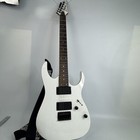 2010 Ibanez Rg2ex2 Wizard Ii Rosewood Neck Dot Inlays White Black Binding