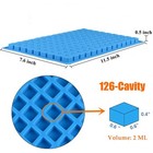 Joersh Square Candy Molds Silicone Molds For Hard Candy  Gummy  Caramels  Cho   