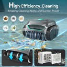Wybot C2 Cordless Robotic Pool Cleaner  Dual Filtration  Pool Vacumm Robot