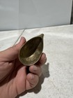 Vintage Mcm Brass Mouse   Ring Holder  Note Spike  Paperweight