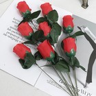 30pcs Red Silk Roses Artificial Flowers Realistic Bouquet Home Decor Valentine