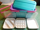 Eagle Craftstor Sewing Storage Organizer Craft Tote W Boxes Handle Vtg 90 s 20 