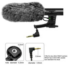 Tikysky Camera Microphone  M-1 Video Microphone For Dslr Interview Shotgun Mic