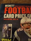 Beckett Football Card Price Guide 34th Edition 2017-2018 Tom Brady