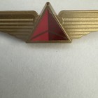 Lot Of 3 Delta Airlines In Flight Junior Pilot Plastic Pin Wings Badge
